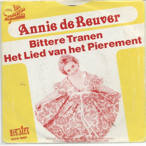 Annie de Reuver - Veel Bittere Tranen 00087 Vinyl Singles / Default Title  