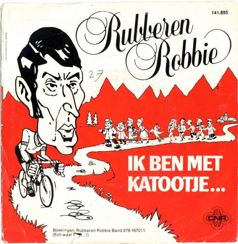 Rubberen Robbie - Ik Ben Met Katootje 26023 Vinyl Singles Vinyl Goed / Hoes Goed