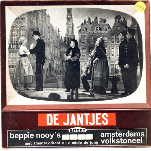 Beppie Nooy's Amsterdams Volkstoneel - De Jantjes 36325 Vinyl Singles EP Vinyl Zeer Goed / Hoesje Goed "VINYLSINGLES.NL"