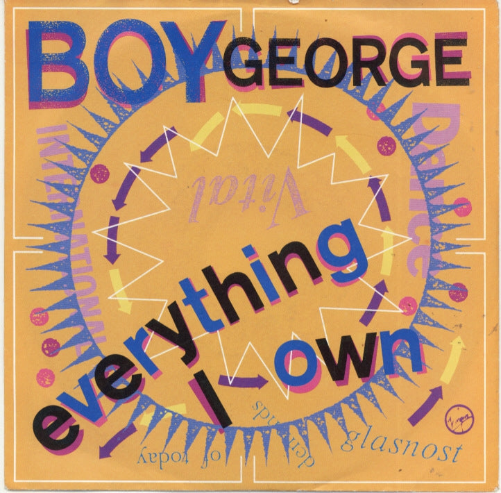 Boy George - Everything I Own 00739 Vinyl Singles JUKEBOXSINGLES.NL   