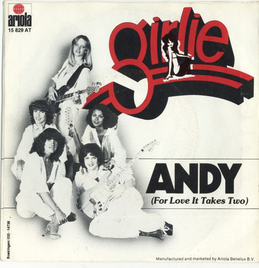 Girlie - Andy (For Love It Takes Two) 27790 Vinyl Singles Vinyl Zeer Goed / Hoesje Goed "VINYLSINGLES.NL"