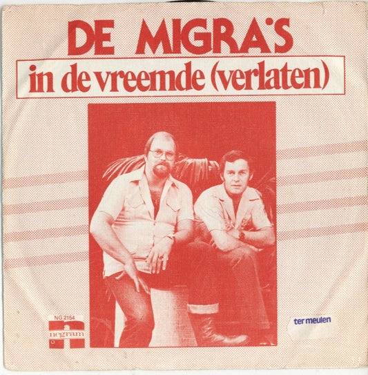 Migra's - In De Vreemde (Verlaten) 00759 Vinyl Singles Vinyl Goed / Hoes Goed