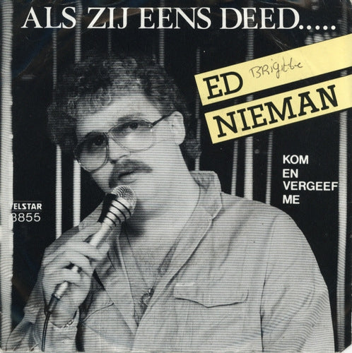 Ed Nieman - Als Zij Eens Deed 00914 Vinyl Singles Vinyl Goed / Hoes Goed