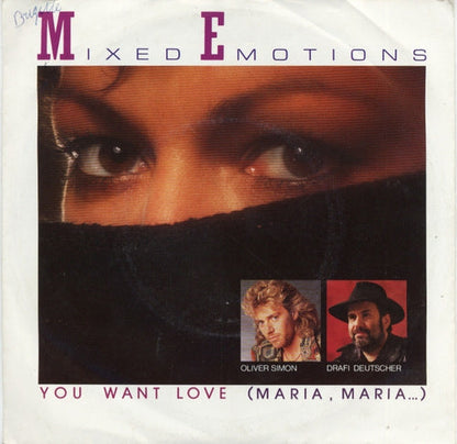 Mixed Emotions - You Want Love 40756 Vinyl Singles Vinyl Goed / Hoes Goed