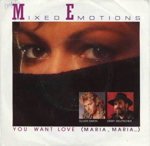 Mixed Emotions - You Want Love 40756 Vinyl Singles Vinyl Goed / Hoes Goed