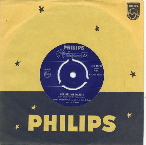 Frits Rademacher - Loeënde Klokke 10610 Vinyl Singles Vinyl Zeer Goed / Hoesje Generic "VINYLSINGLES.NL"