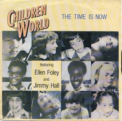 Ellen Foley & Jimmy Hall - Children World 01325 Vinyl Singles Vinyl Goed / Hoes Goed
