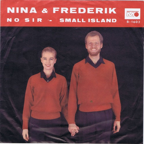 Nina & Frederik - No Sir 01539 Vinyl Singles Vinyl Goed / Hoes Goed