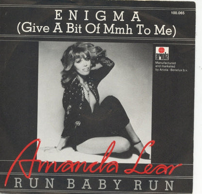 Amanda Lear - Enigma 05839 Vinyl Singles JUKEBOXSINGLES.NL   