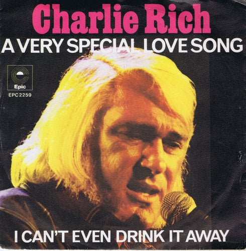 Charlie Rich - A Very Special Love Song 07194 Vinyl Singles Vinyl Zeer Goed / Hoesje Goed "VINYLSINGLES.NL"