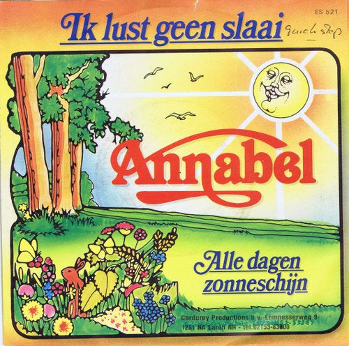 Annabel - Ik Lust Geen Slaai 02085 Vinyl Singles /   