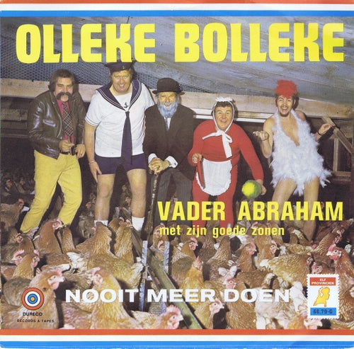 Vader Abraham Met Zijn Goede Zonen - Olleke Bolleke 32296 Vinyl Singles Goede Staat