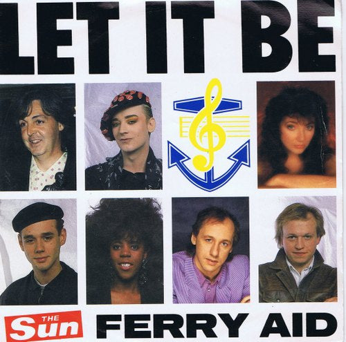 Ferry Aid - Let It Be 28472 Vinyl Singles Vinyl Zeer Goed / Hoesje Goed "VINYLSINGLES.NL"