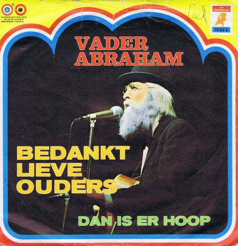 Vader Abraham - Bedankt Lieve Ouders 34959 Vinyl Singles Vinyl Goed / Hoes Goed