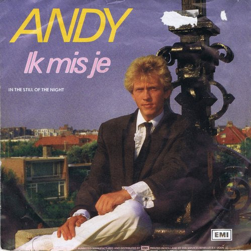 Andy - Ik Mis Je Vinyl Singles Vinyl Zeer Goed / Hoesje Goed "VINYLSINGLES.NL"