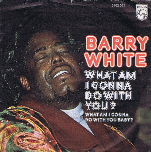 Barry White - What Am I Gonna Do With You 16956 Vinyl Singles Vinyl Zeer Goed / Hoesje Goed "VINYLSINGLES.NL"