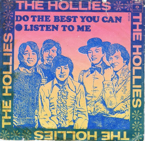Hollies - Do The Best You Can (B-Keus) Vinyl Singles Vinyl (G) <br> Hoes (F) "VINYLSINGLES.NL"