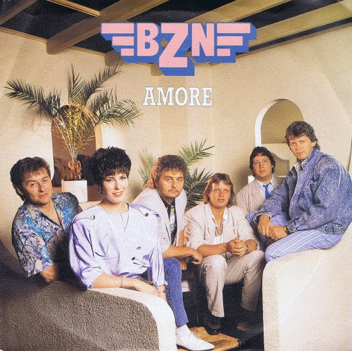 BZN - Amore 40139 Vinyl Singles Vinyl Zeer Goed / Hoesje Goed "VINYLSINGLES.NL"