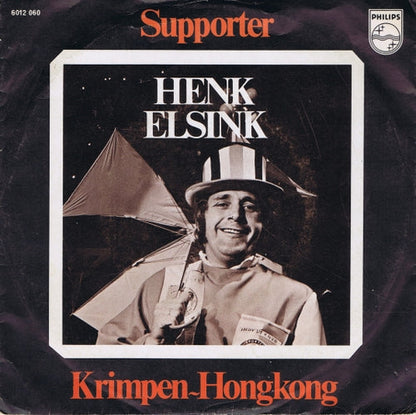 Henk Elsink - De Supporter Vinyl Singles Vinyl Zeer Goed / Hoesje Goed "VINYLSINGLES.NL"