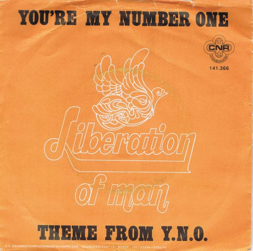 Liberation of man - You're My Number One 30208 Vinyl Singles Vinyl Goed / Hoes Goed