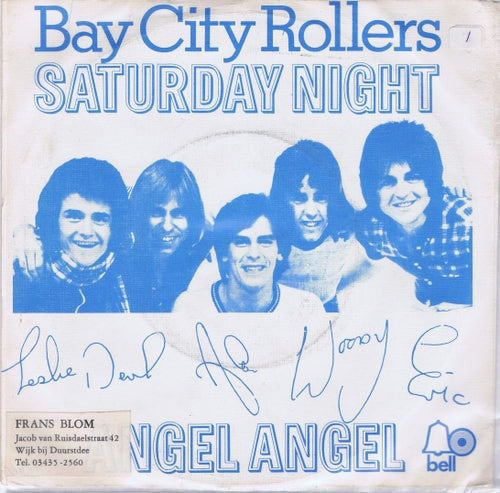 Bay City Rollers - Saturday Night 30784 Vinyl Singles Vinyl Zeer Goed / Hoesje Goed "VINYLSINGLES.NL"