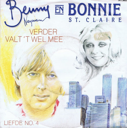 Benny Neyman & Bonnie St. Claire - Verder Valt 't Wel Mee 42668 Vinyl Singles Vinyl Goed / Hoes Goed