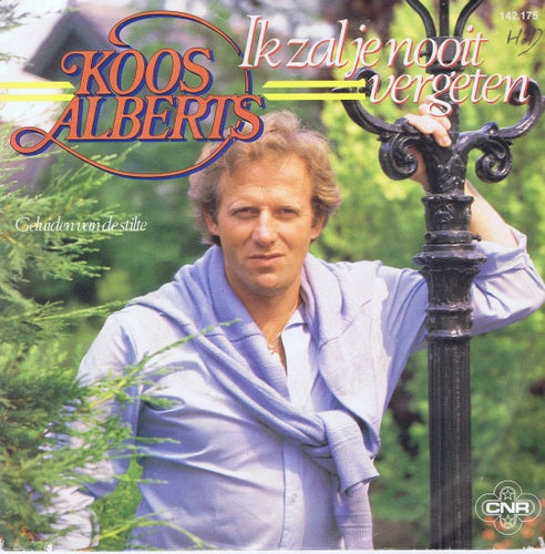 Koos Alberts - Ik Zal Je Nooit Vergeten 31085 Vinyl Singles Vinyl Goed / Hoes Goed