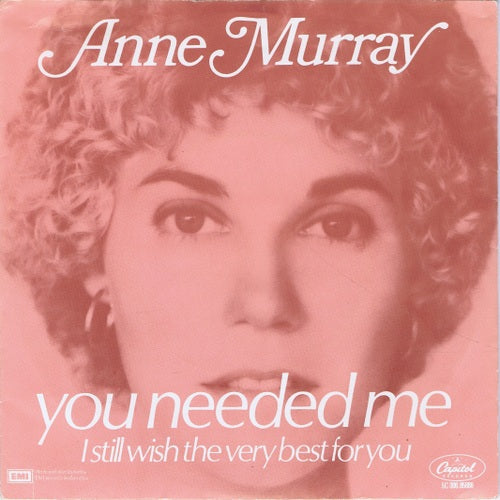 Anne Murray - You Needed Me Vinyl Singles Vinyl Zeer Goed / Hoesje Goed "VINYLSINGLES.NL"