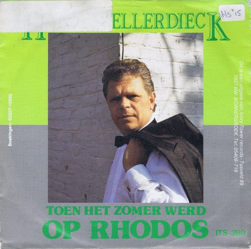 Han Wellerdieck - Toen Het Zomer Werd Vinyl Singles Vinyl Zeer Goed / Hoesje Goed "VINYLSINGLES.NL"