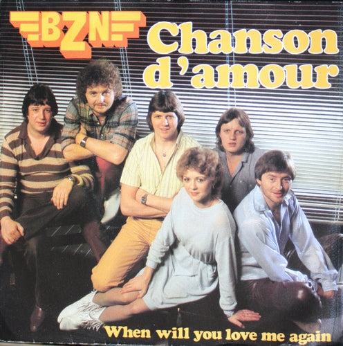 BZN - Chanson D'Amour 31977 Vinyl Singles Vinyl Zeer Goed / Hoesje Goed "VINYLSINGLES.NL"