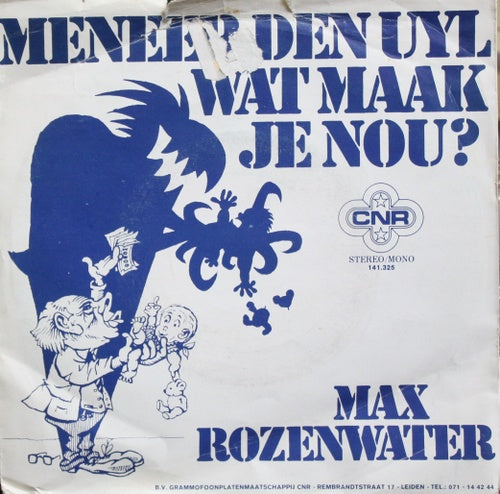 Max Rozenwater - Herr Den Uyl, was machen Sie jetzt 05934