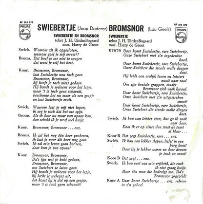Swiebertje mit den Damrakkertjes - Swiebertje 09240