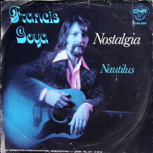 Francis Goya - Nostalgia 27723 Vinyl Singles Vinyl Zeer Goed / Hoesje Goed "VINYLSINGLES.NL"