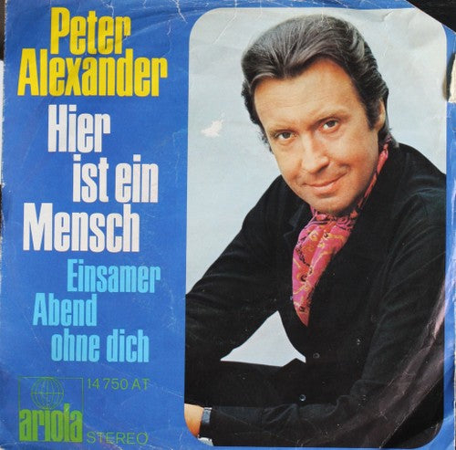 Peter Alexander - Hier ist ein Mensch 06728