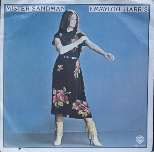 Emmylou Harris - Mister Sandman 39055 Vinyl Singles Vinyl Goed / Hoes Goed