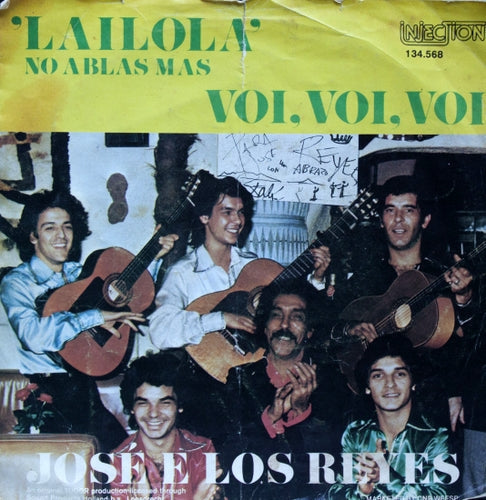 Jose E Los Reyes - Lailola Vinyl Singles Vinyl Goed / Hoes Goed