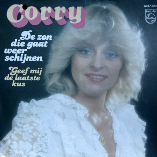 Corry - De Zon Die Gaat Weer Schijnen (B) Vinyl Singles Vinyl Goed / Hoes Sticker