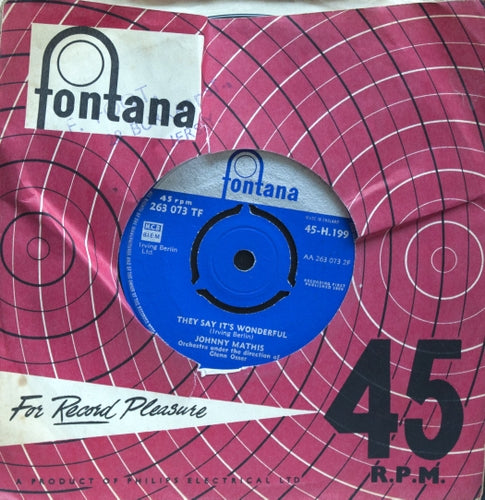 Johnny Mathis - Someone 07235