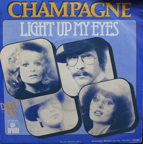 Champagne - Light Up My Eyes 36434 Vinyl Singles Vinyl Zeer Goed / Hoesje Goed "VINYLSINGLES.NL"