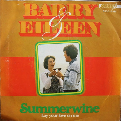Barry & Eileen - Summerwine 35058 Vinyl Singles Vinyl Zeer Goed / Hoesje Goed "VINYLSINGLES.NL"