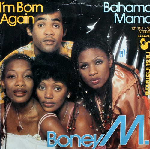Boney M. - I'm Born Again 30580 Vinyl Singles Vinyl Zeer Goed / Hoesje Goed "VINYLSINGLES.NL"