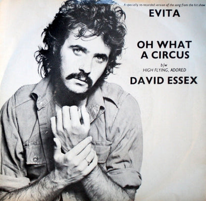 David Essex - Oh What A Circus 39509 Vinyl Singles Vinyl Zeer Goed / Hoesje Goed "VINYLSINGLES.NL"