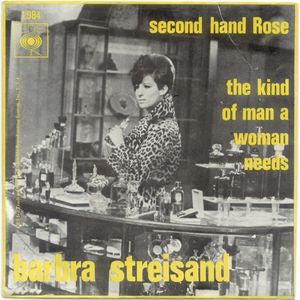 Barbra Streisand - Second Hand Rose 42768 Vinyl Singles Vinyl Zeer Goed / Hoesje Goed "VINYLSINGLES.NL"