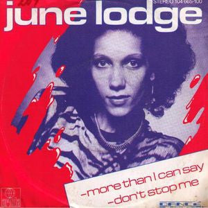 June Lodge - More Than I Can Say 01545 Vinyl Singles /   