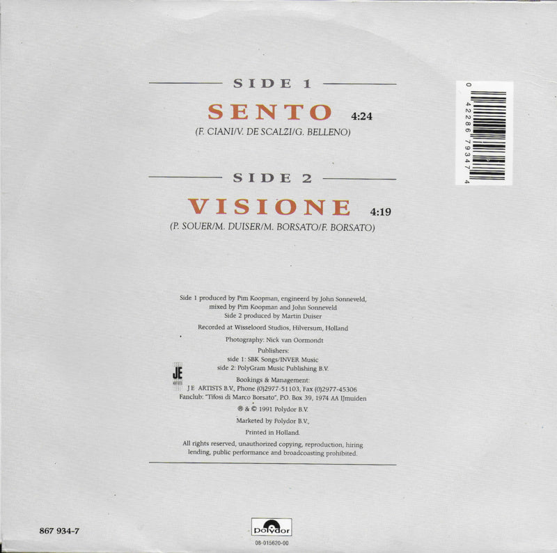 Marco Borsato - Sento 22500