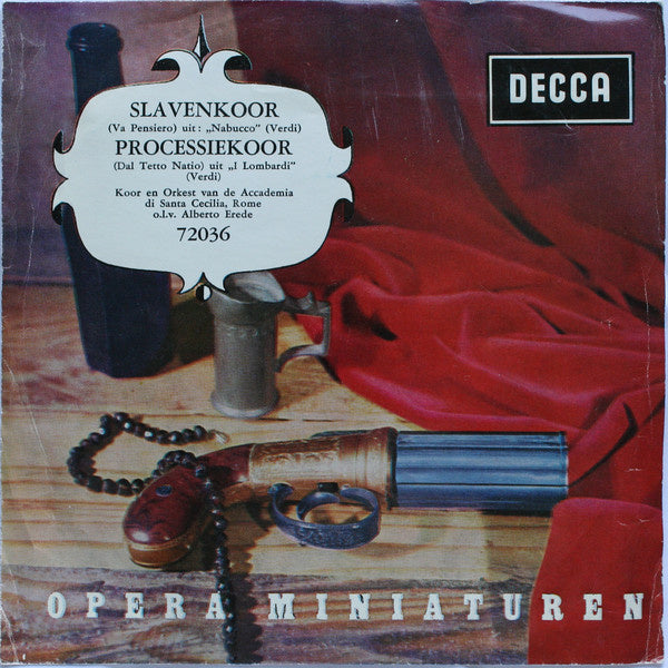 Koor En Orkest van de Accademia Di Santa Cecilia, Giuseppe Verdi - Slavenkoor 06306 Vinyl Singles Vinyl Goed / Hoes Goed
