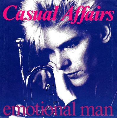 Casual Affairs - Emotional Man Vinyl Singles Vinyl Zeer Goed / Hoesje Goed "VINYLSINGLES.NL"