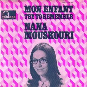 Nana Mouskouri - Mon Enfant 10266 Vinyl Singles Goede Staat