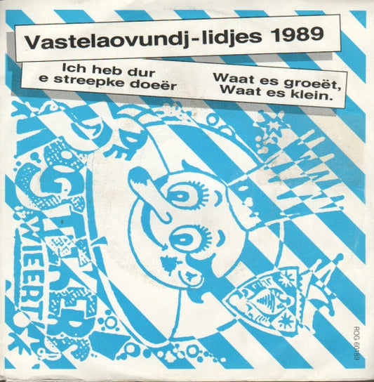 Frenske Adriaens, Marie-José Damhuis &amp; 't Rogstaekerskoeër - Vastelaovundj-lidjes 1989 10403