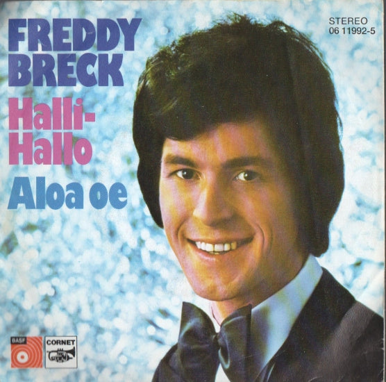 Freddy Breck - Halli-Hallo 43260 Vinyl Singles Vinyl Zeer Goed / Hoesje Goed "VINYLSINGLES.NL"